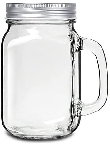 Glass AISH AAR FZD Mason Jar, Packaging Type : Transparent