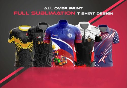 Sublimated T-shirts, Length : 35 Inch, Technics : Attractive Pattern
