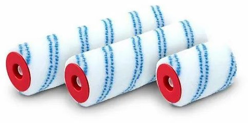 Blue Stripe Line Paint Rollers 7 Inch