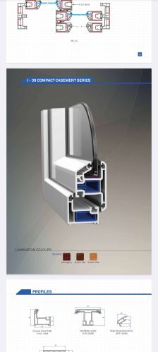 UPVC Casement Windows, Open Style : Sliding, Packaging Type : Grey