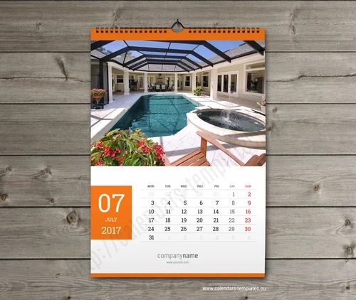 Craft Paper Printed Wall Calender, Shape : Rectangular, Square, Paper Size : A4, A5, A6 For Home, Office