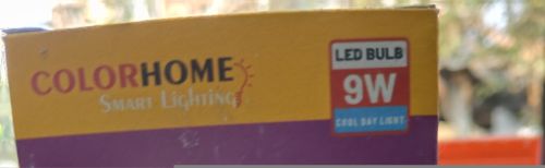 9w LED Light Color Hom