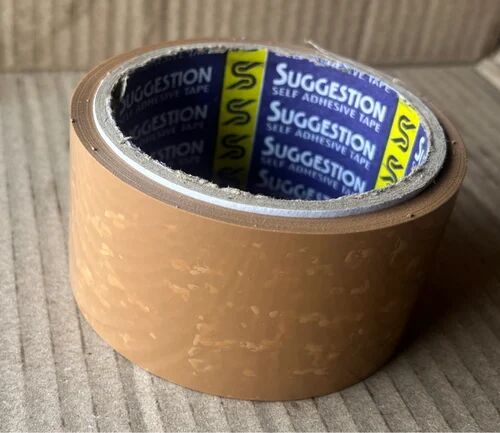BOPP Brown Tape, Design Printing : Plain, Tape Length : 65 M, Tape Type : Adhesive