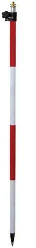 Lightweight Aluminum Alloy Prism Pole, Color : Orange Black (high Visibility)