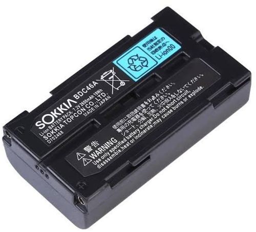 Sokkia Battery BDC46, Battery Type : Rechargeable Lithium-ion, Weight : Approximately 95 Grams