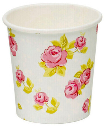 100 Ml Printed Paper Cup, Color : Multicolor
