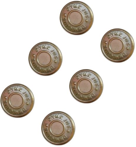 Metal Jeans Button, Color : Multicolor, Packaging Type : Plastic Box