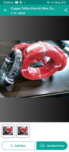 Teflon Cable, Packaging Type : Black, Red for Automobile, Industrial