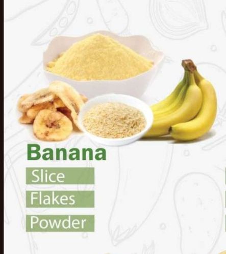 Natural Dehydrated Banana Powder, Color : Yellow