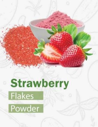 Dehydrated Strawberry Powder, Color : Red