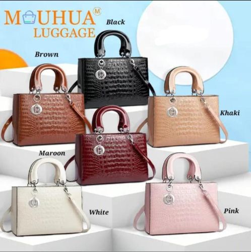 Handbags, Shape : Square, Packaging Type : Multicolor