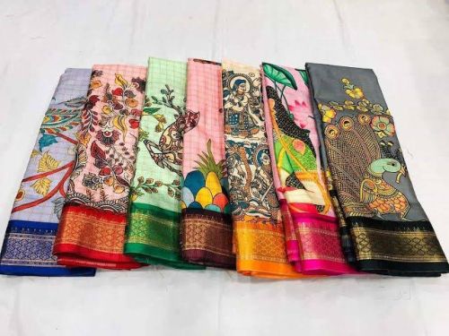 Printed Indian Saree, Packaging Type : Multicolor, Gender : Female