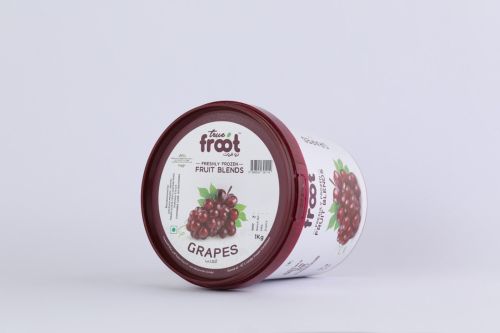 Frozen Grapes Pulp, Brand Name : Truefroot