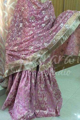 Printed Stitched Handwork Dress
