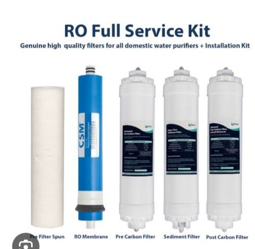 RO Water Filter Service Kit, Color : White, Blue