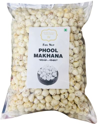 Gold Farms Phool Makhana Fox Nut, Packaging Type : White