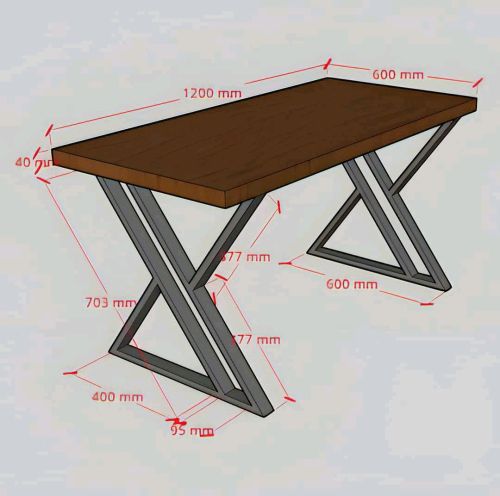Polished Tables, Shape : Rectangular, Packaging Type : Brown