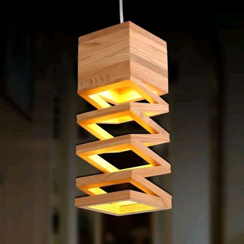 Wooden Pendant for Lighting, Decoration