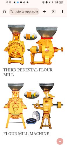 Automatic Electric Third Pedestal Flour Mill Machine