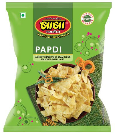 Papdi, Brand Name : Baba Namkeen, Certification : FSSAI Certified