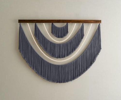 Macrame wall hanging, Packaging Type : BLUE for Decoration