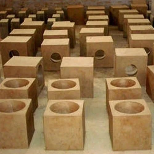 Ceramic Brown Burner Block, Shape : Square, Packaging Type : Box