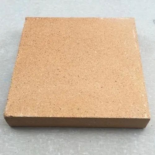 Ceramic Refractory Tile, Color : Brown 600x600mm For Partition Walls