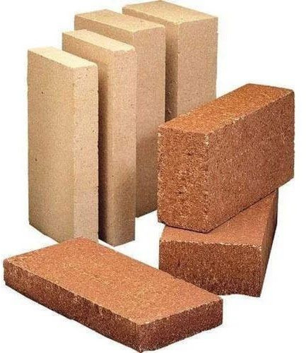 Rectangular High Alumina Fire Brick 9 In.x3 In.x2 In. For Partition Walls