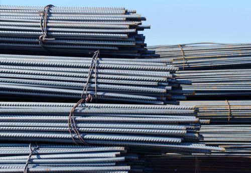 Mild Steel TMT Bar, Packaging Type : Grey for Construction