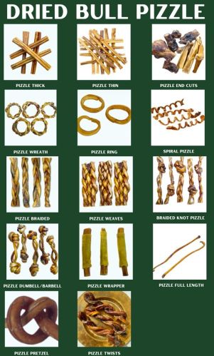 Bull Dried Pizzle, Packaging Type : Brown