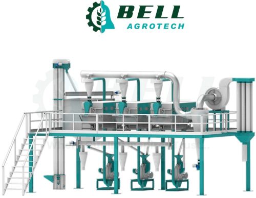 Electric Automatic Flour Mill Besan Plant, Brand Name : Bell Agro
