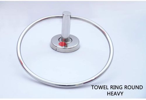 Polished Bathroom Towel Ring, Shape : Multishape