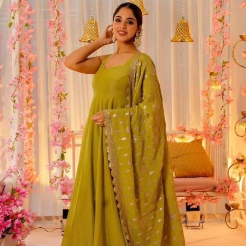 Plain Jaipuri Bandhej Kurti, Sleeve Type : Half Sleeves