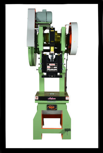 Semi Automatic Power Press Machine, Packaging Type : Green