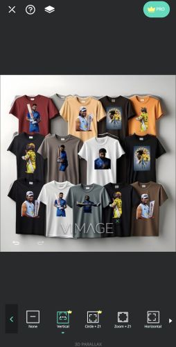 Polyester Aj Sublimated Tshirt, Pattern : Printed