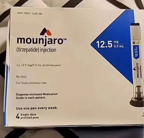 Mounjaro Tirzepatide 12 5Mg Injection, Packaging Type : Boxes