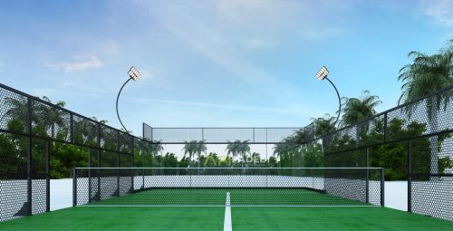 Ultra Panoramic Padel Court- Afi Padel-, Quality : Premium, Floor Type : Artificial Turf