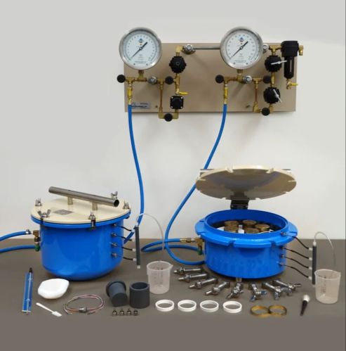 Hydraulic Pressure Plate Testing Apparatus, Color : Blue