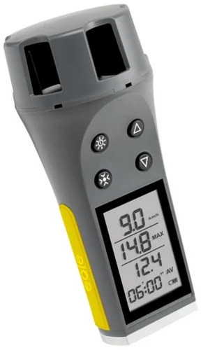 Plastic Skywatch Atmos Anemometer, Power Source : Battery, Display Type : Digital For Laboratory