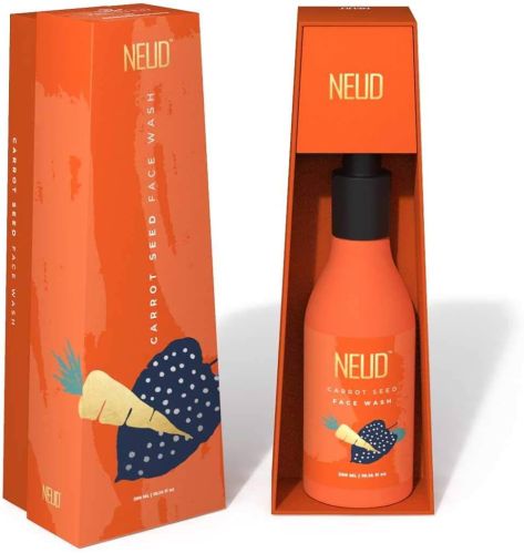 Neud Carrot Seed Premium Face Wash, Packaging Type : Plastic Bottle