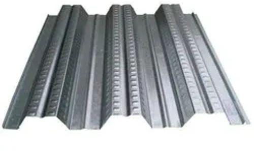Jindal Polished Metal Decking Sheets, Color : Silver, Length : 3-4ft, 3 Ft For Building Material