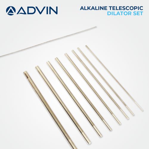Advin Polished Steel Alkine Dilator Set For Clinic Use, Hospital Use