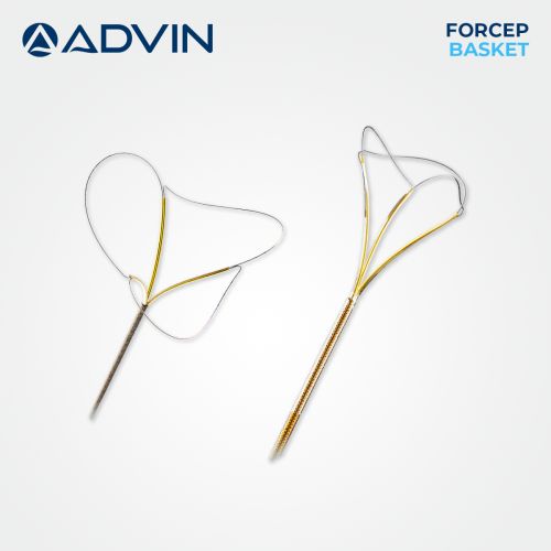 Plastic Advin Forcep Stone Retrieval Basket, Color : White For Hospital