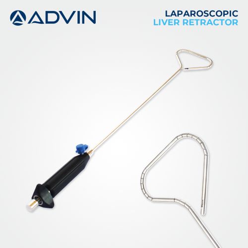 Advin Polished Stainless Steel Laparoscopic Liver Retractor