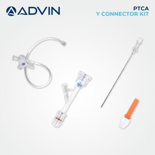 Advin Manual Ptca Y Connector Kit, Color : Transperent For Medical Use