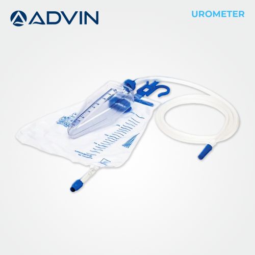 Advin PVC Urometer Urine Bags, Color : Transperent