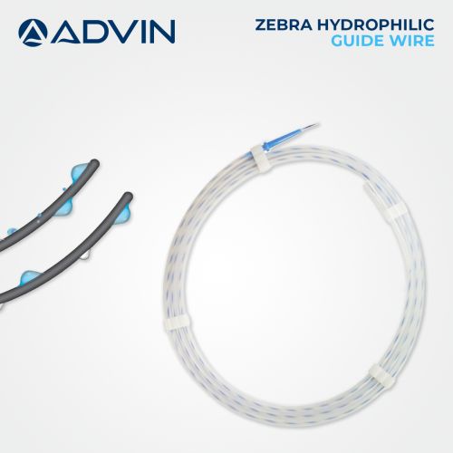 Advin Zebra Hydrophilic Guide Wire For Clinic, Hospital