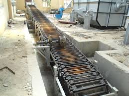 Electric Polished Ingot Casting Conveyor System, Color : Grey