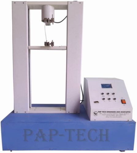 Electric Paper Mill Vertical Tensile Strength Tester, Color : BLUE