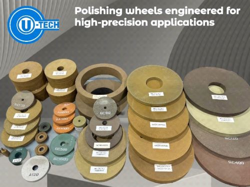 Rubber Polishing Wheels, Color : Green, Brown, Grey